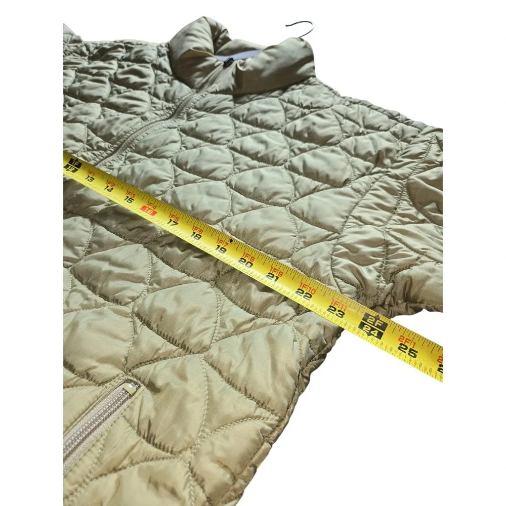 Nike ACG Tan Quilted Thermal Layer Full Zip Jacket‎ Lightweight XL